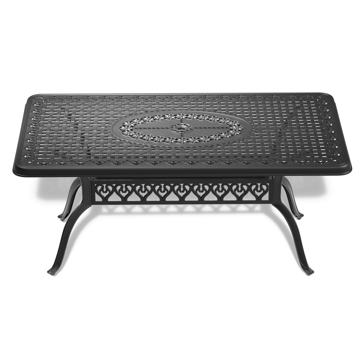 7-Piece Set Of Cast Aluminum Patio Furniture