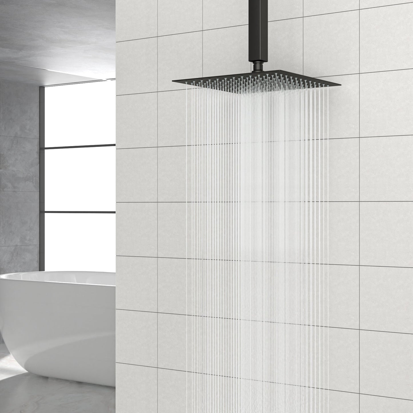 10" Stainless Steel Rainfall Shower Head