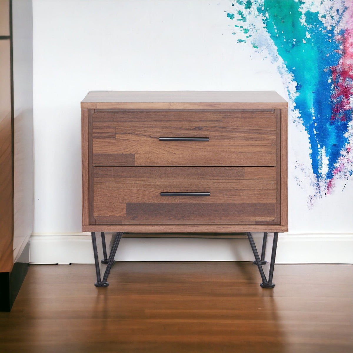 Deoss Rectangular Night Table