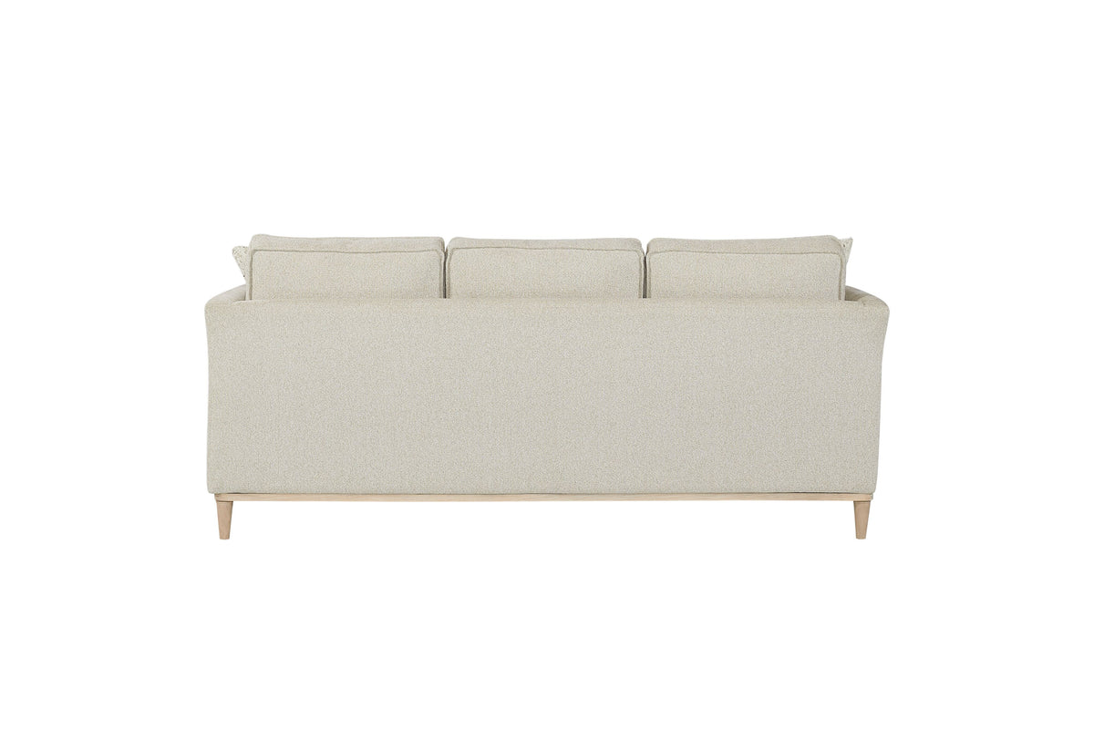 Sofa With 3 Reversible Cushions and 2 Pillows