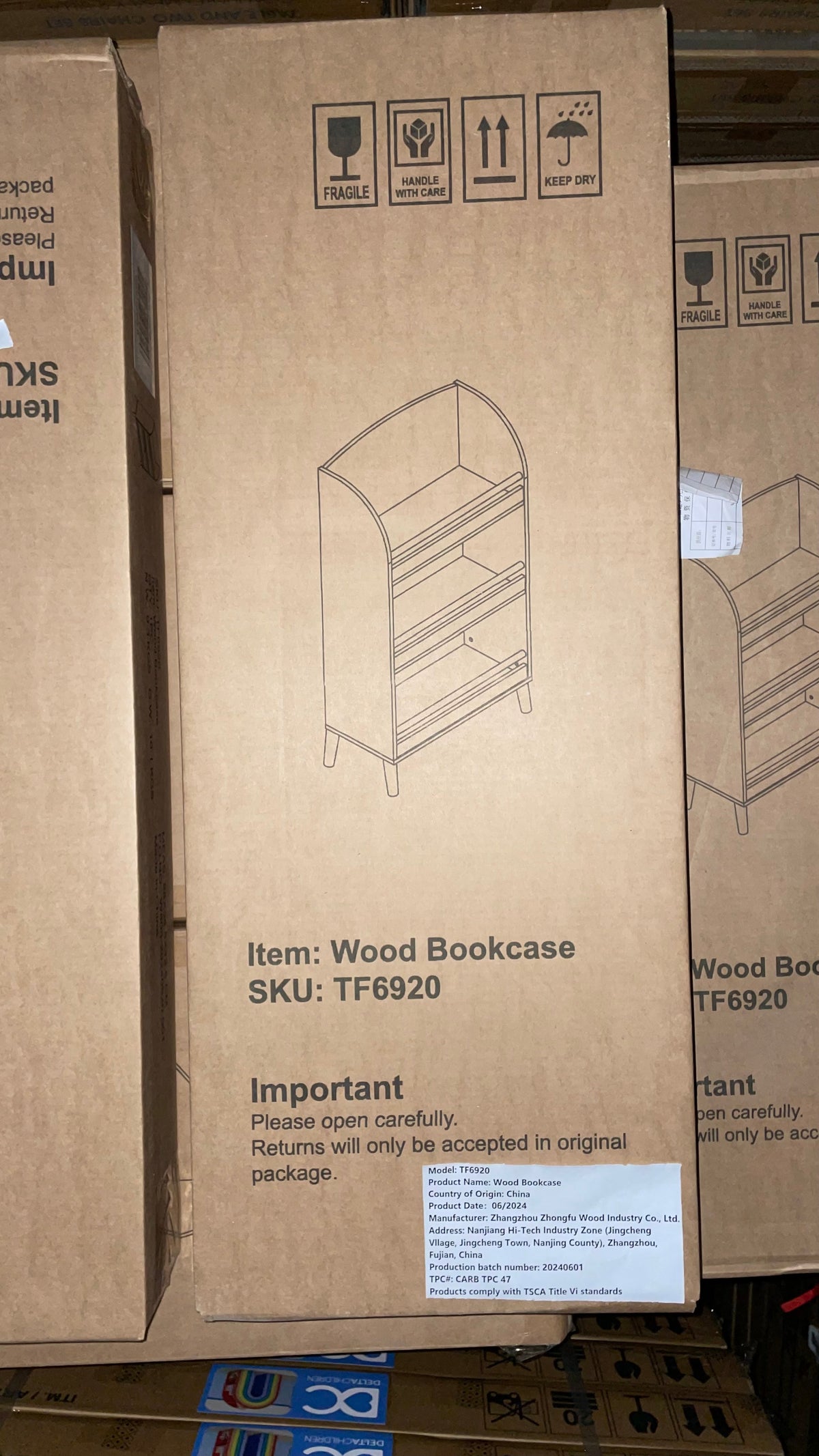 Kids 3-Tier Bookshelf Organization