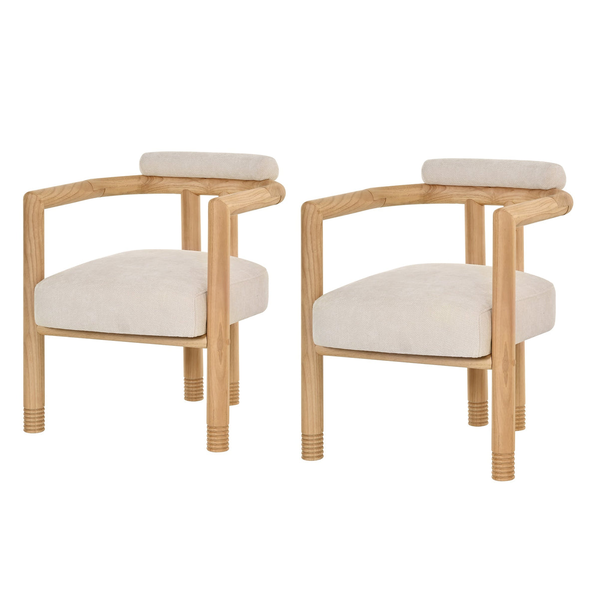 Modern Accent Chairs Set of 2