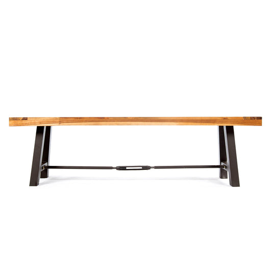 Outdoor Dining Bench - Patio Backless Bench