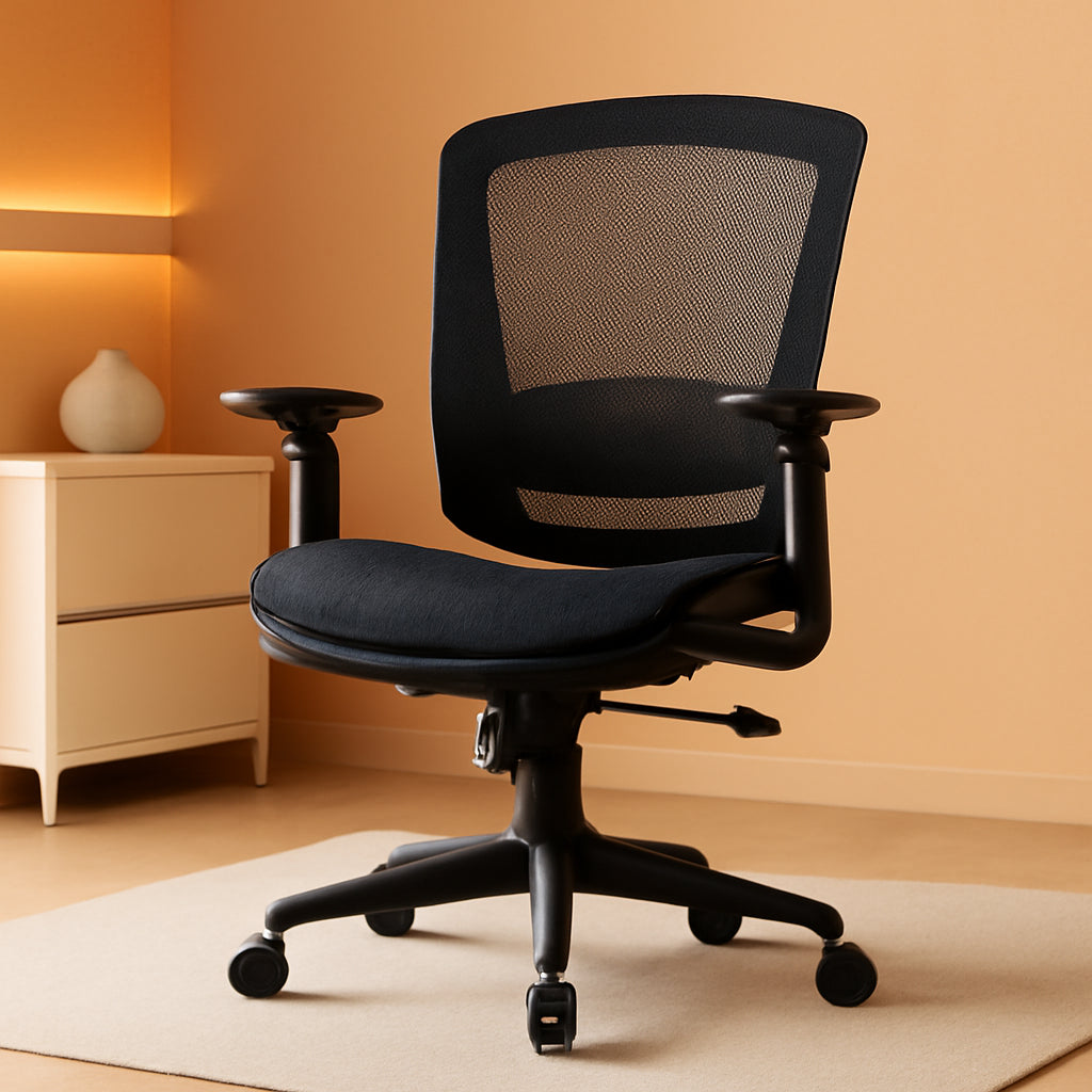 Ergonomic Mesh Office Chair With Adjustable Lumbar Support