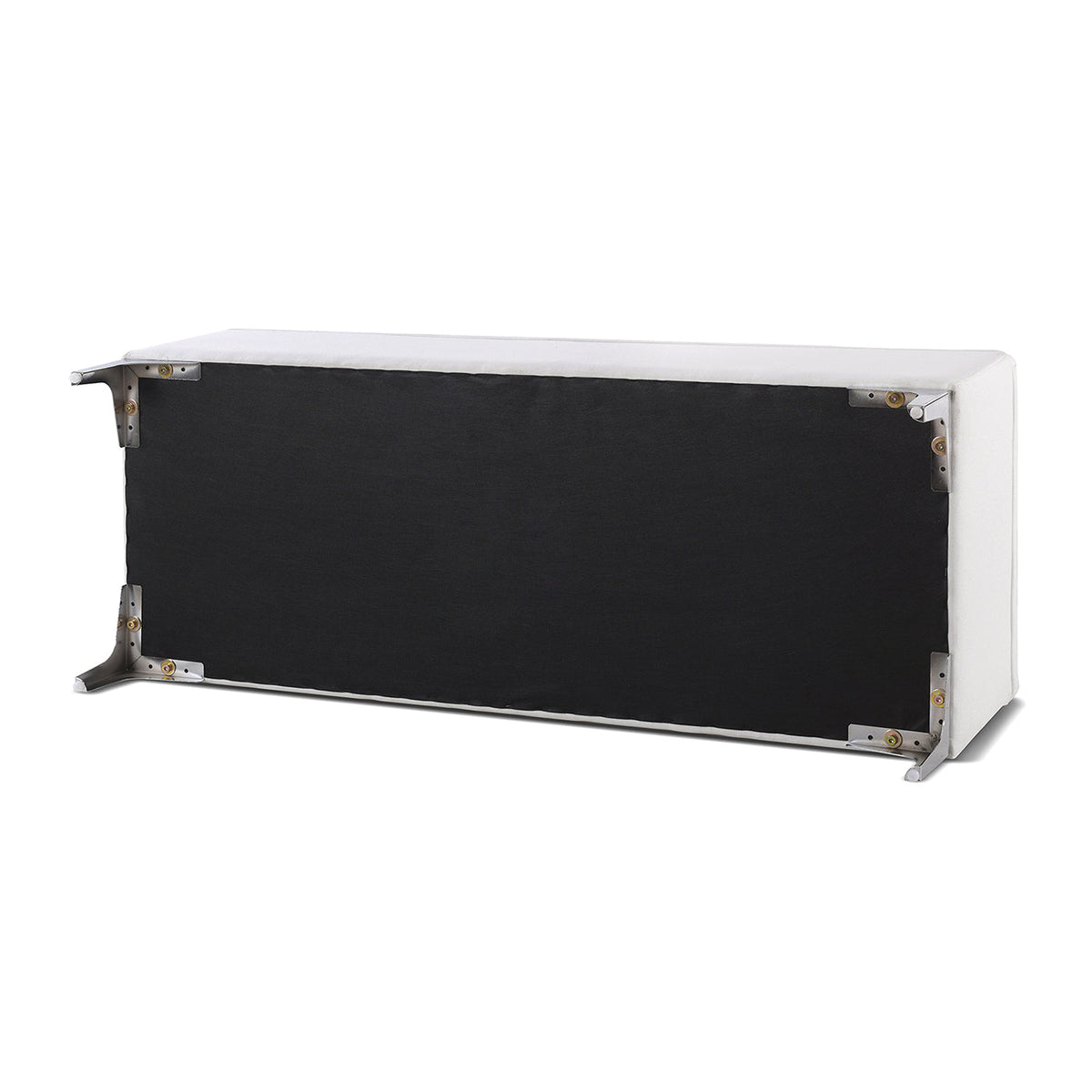 Madelyn 49" Modern Storage Bench, Bright
