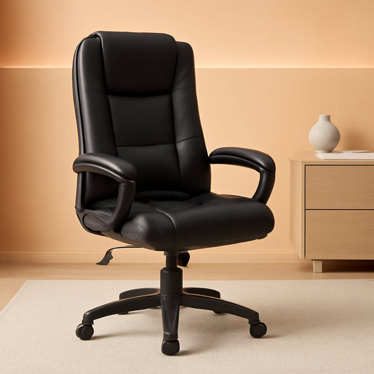 Ergonomic Executive Chair Lumbar Support Height Adjustable