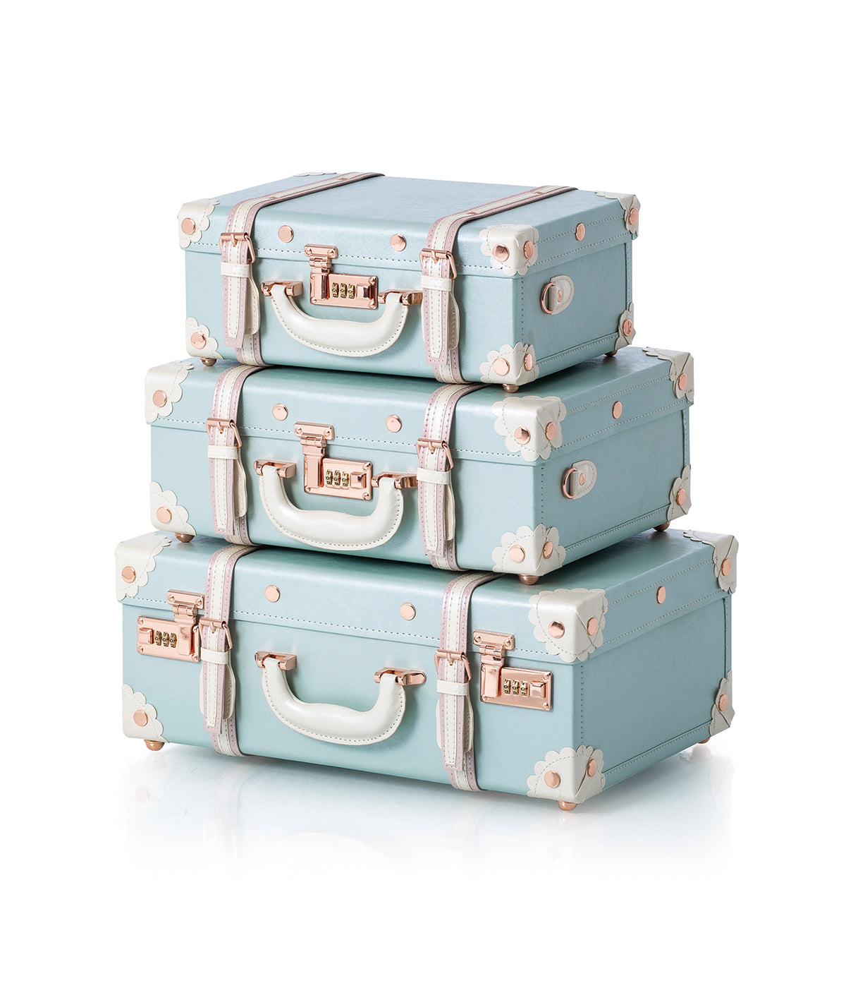 Minimalism Train Case - Sky Blue's