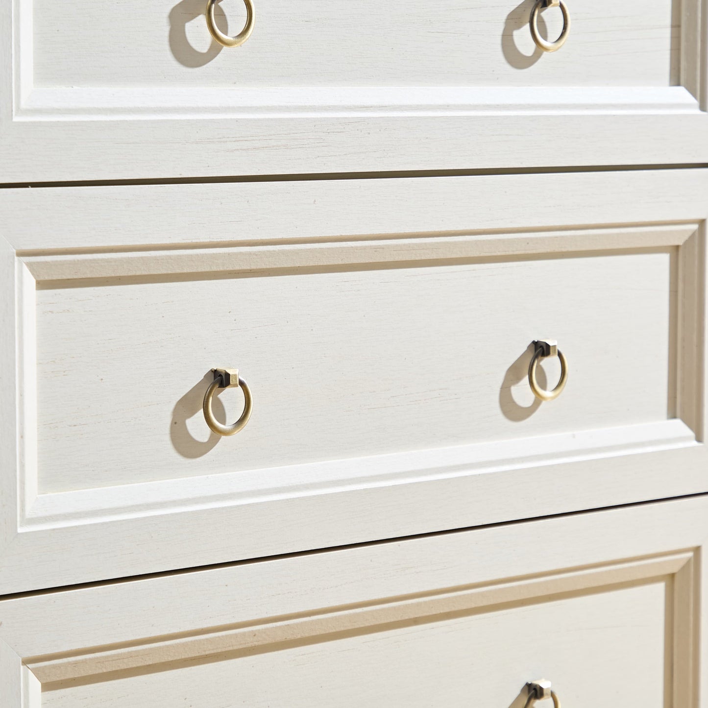Farmhouse 6 Drawers Dresser for Bedroom,