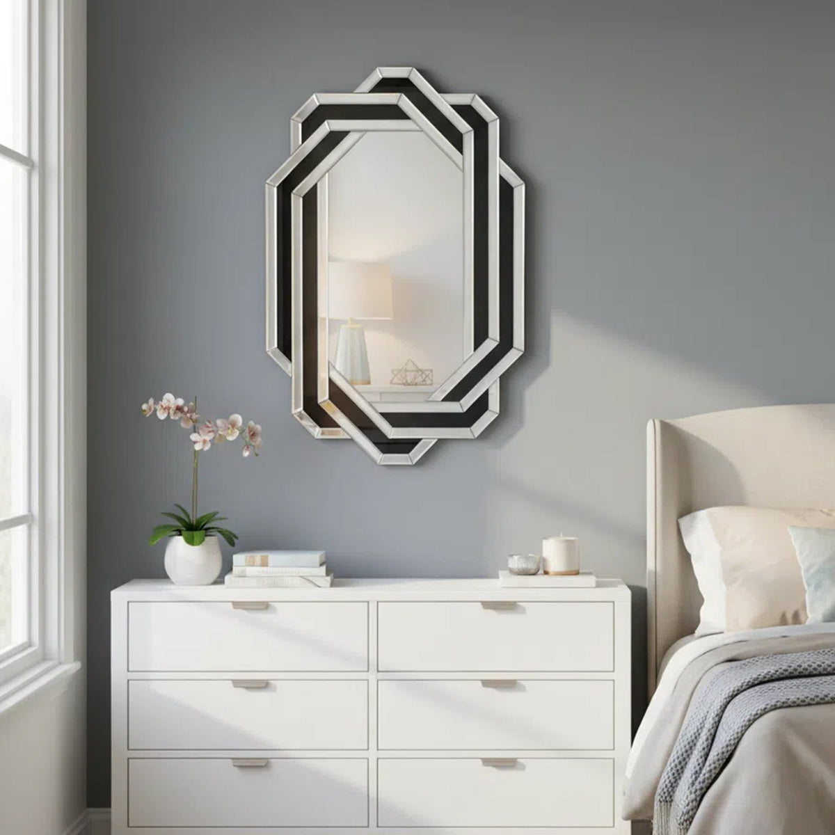 Decorative Wall Mirror for Modern Bathrooms and Living Spaces