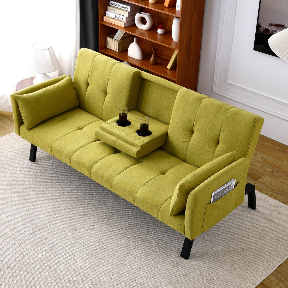 70-Inch Multi-Functional Cotton Sofa