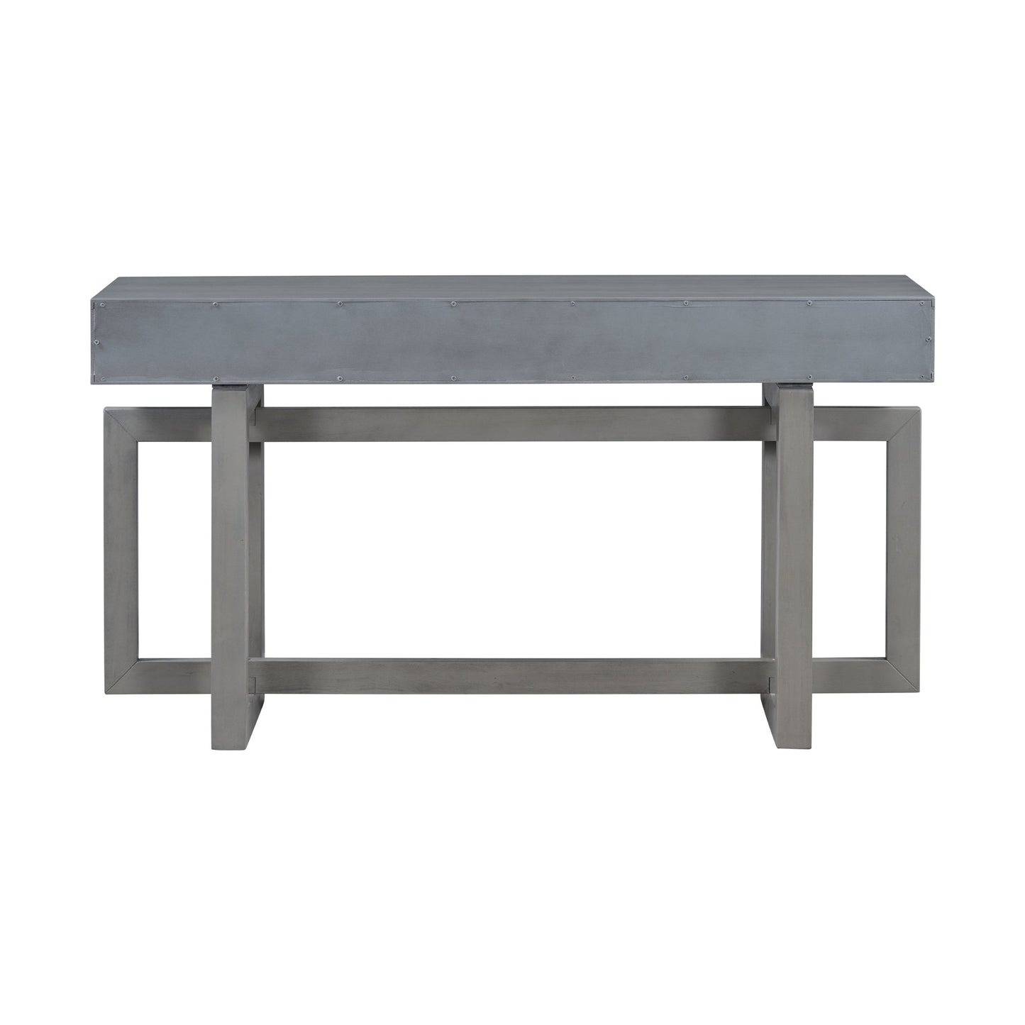 U_STYLE Elegant Console Table with Three Drawers, Extra Long Entryway Table for Entryway, Hallway, Living Room, Foyer, Corridor