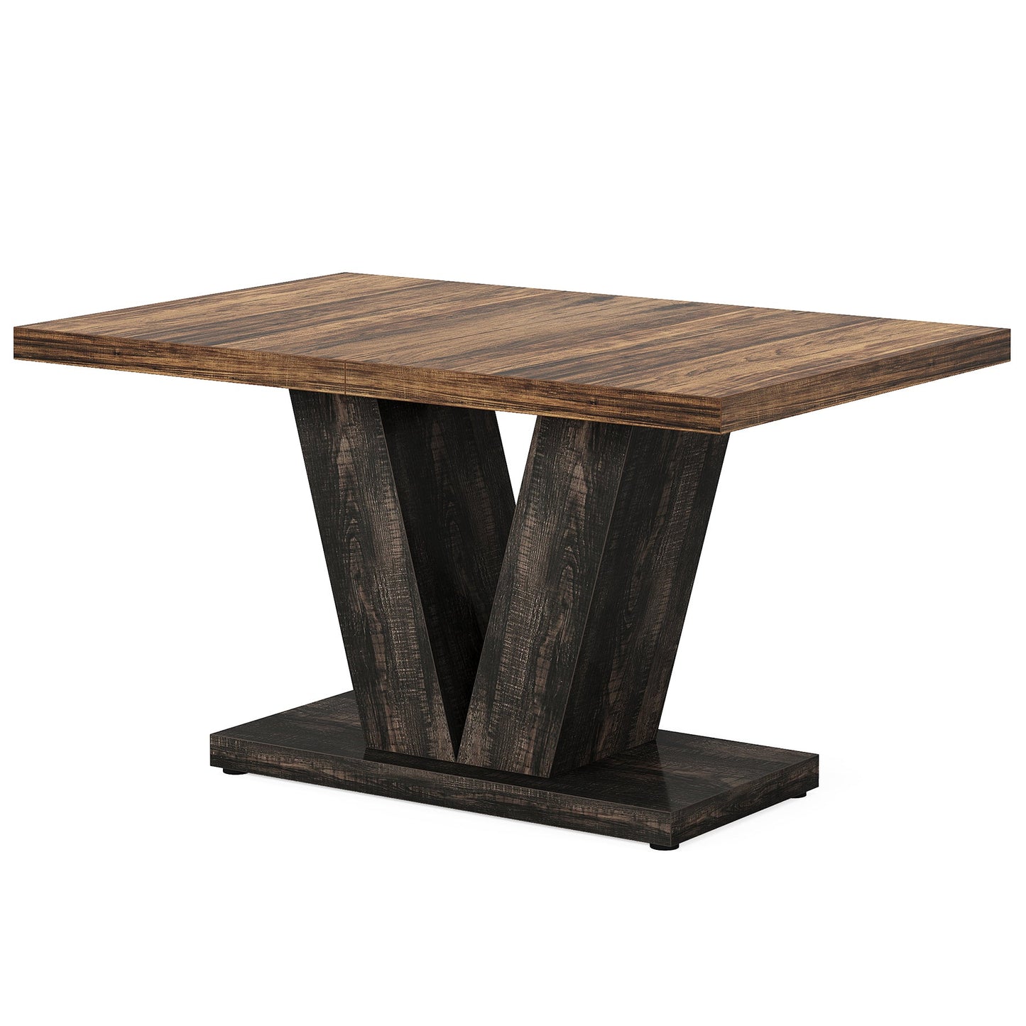 47" Farmhouse Dining Table for 4-6