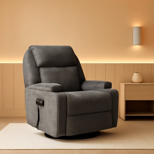 Rocking Recliner Chair With Massage USB Port For Living Room