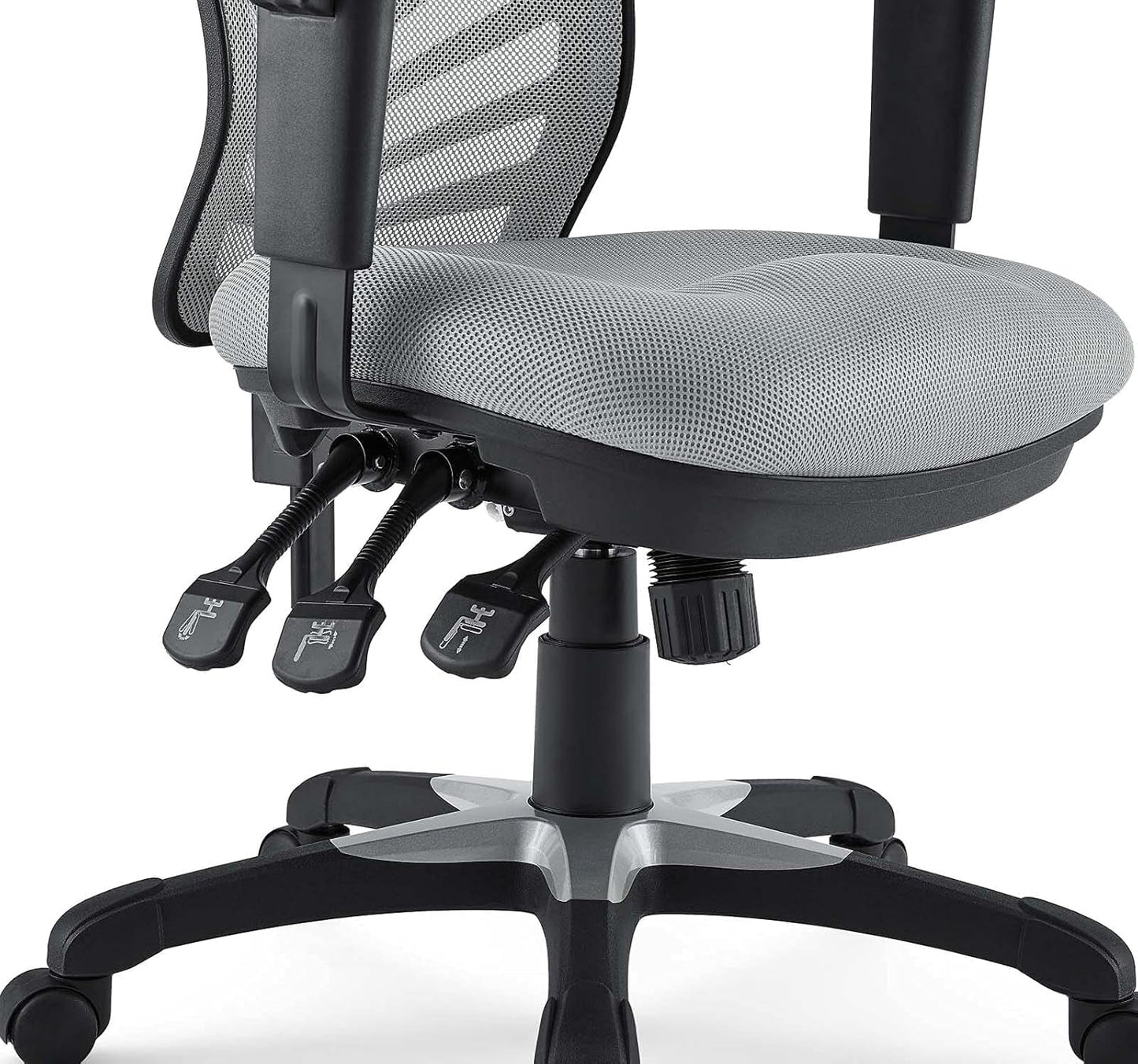 Ergonomic Gray Mesh Office Chair For All Day Comfort