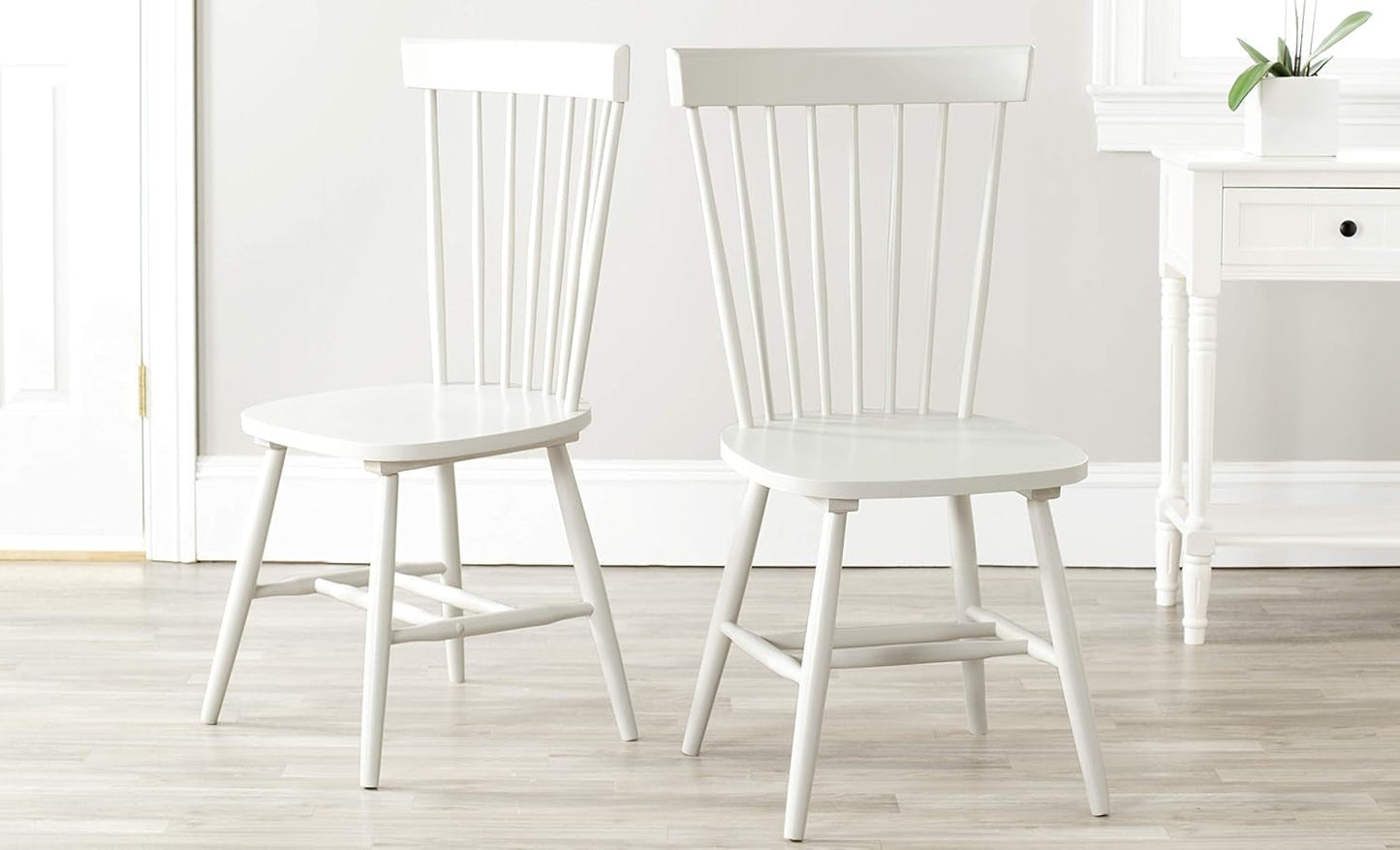 Parker Parkse Off White Side Chair Set Of Two Dining Chairs
