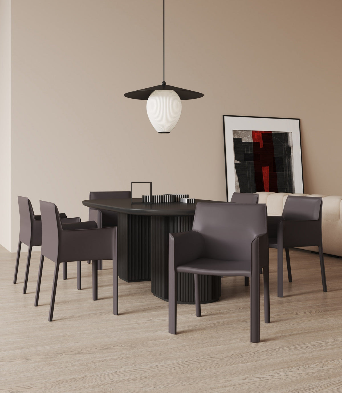 Vogue Vegan Leather Dining Chair