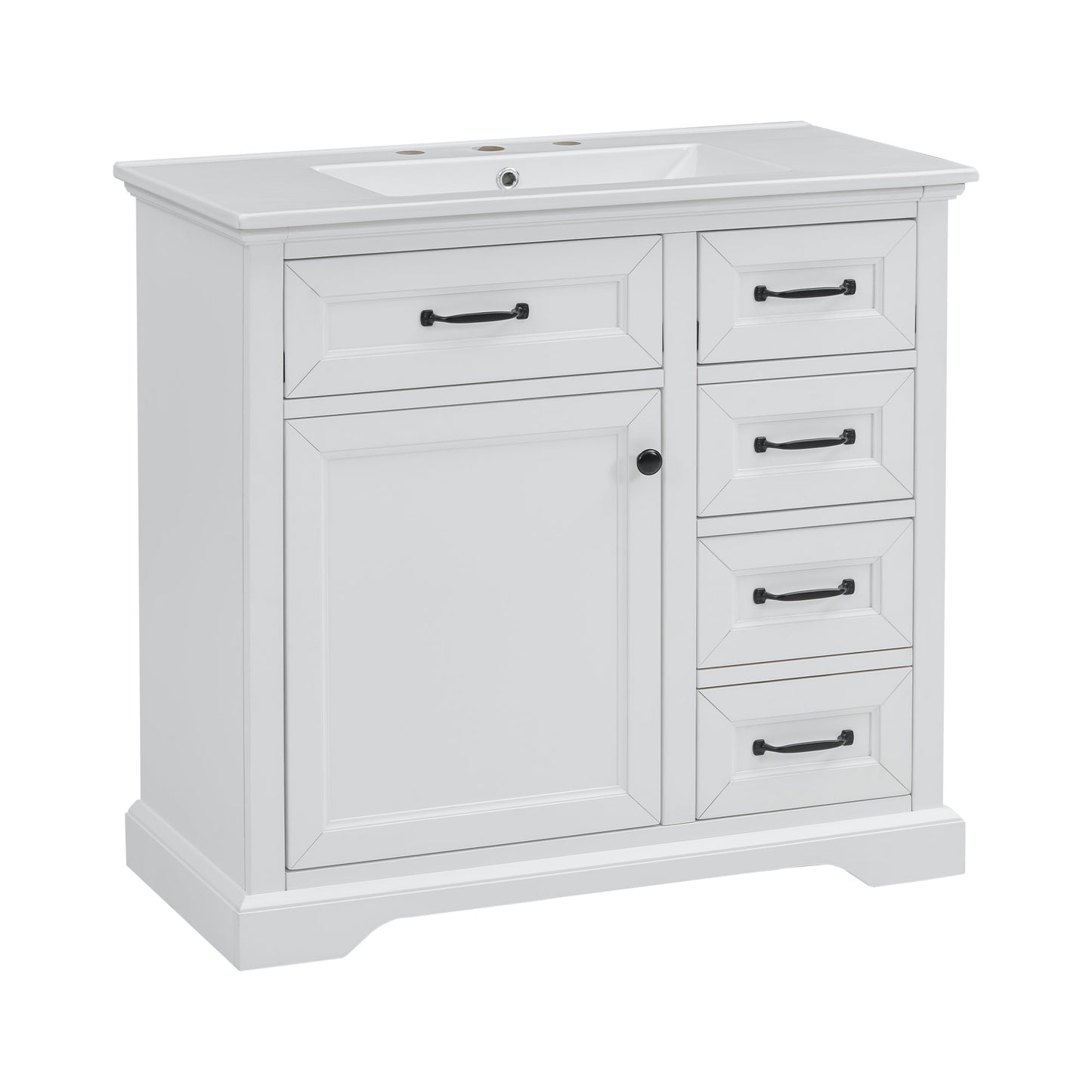 36" Bathroom Vanity with Sink