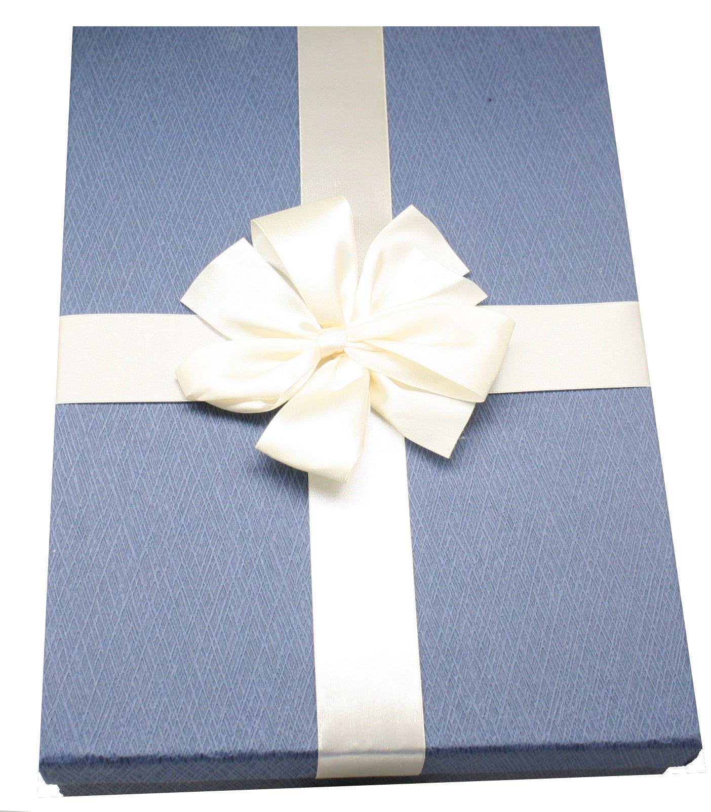 Elegant Rectangular Gift Box - Blue X-Large