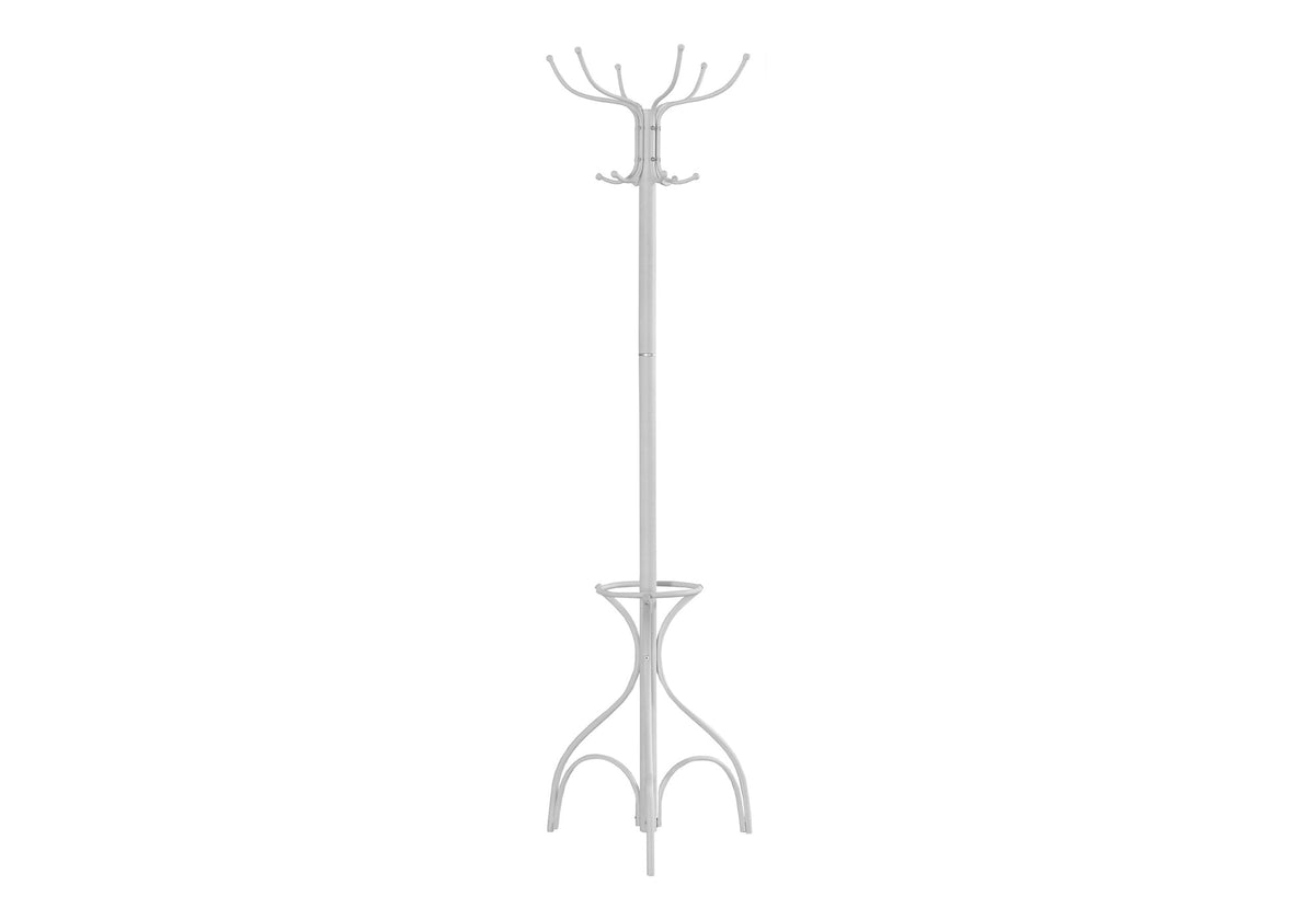 Coat Rack Hall Tree with Umbrella Holder