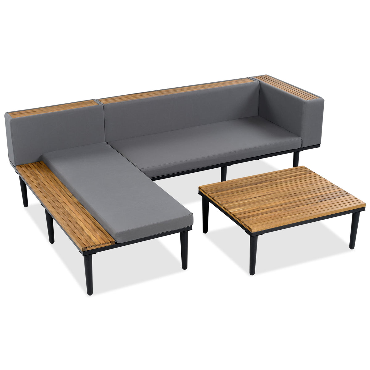 Luxury Patio Furniture Set with Removable Cushions