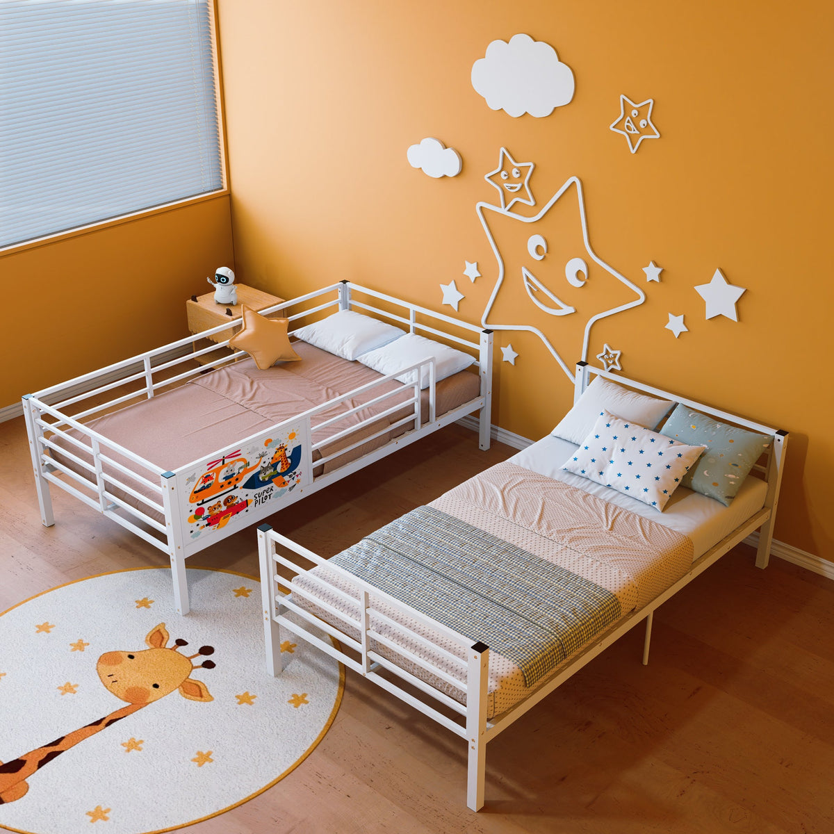 Metal Bunk Bed for Adults & Kids
