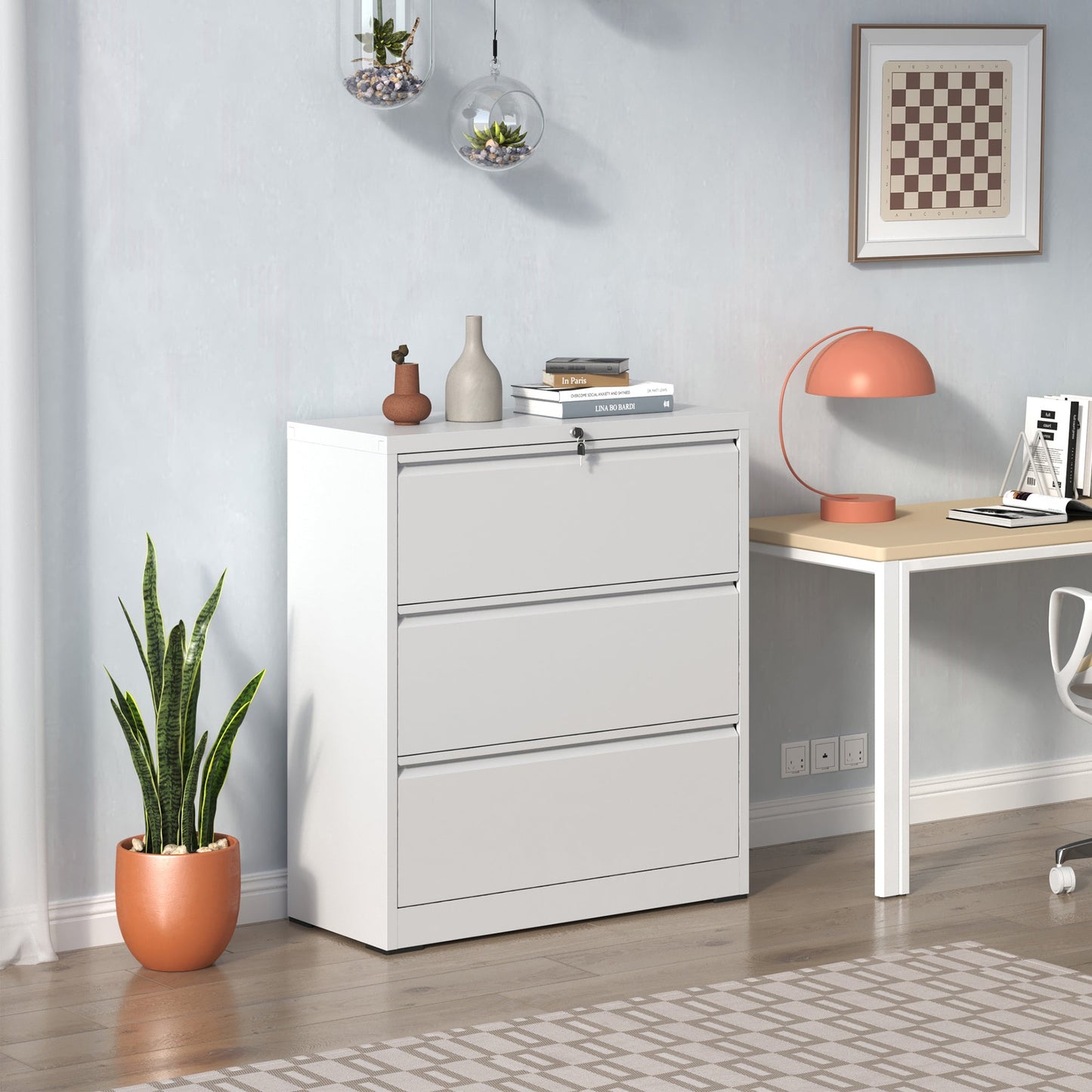 3 Drawer Lateral File Cabinet