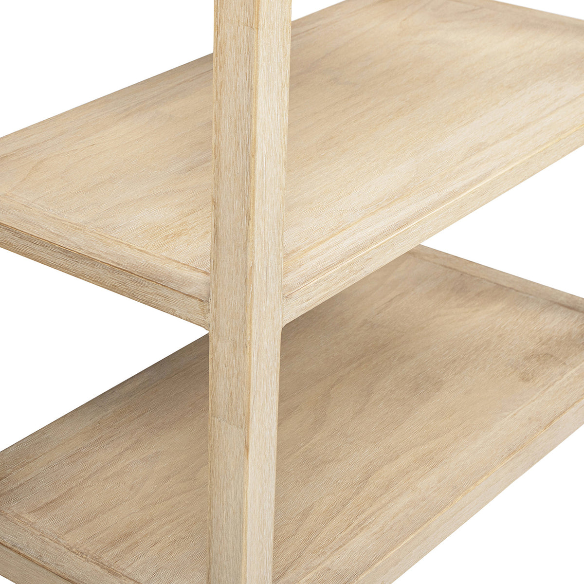 Ellis 71" Reclaimed Wood 5-Shelf Open Frame Bookcase