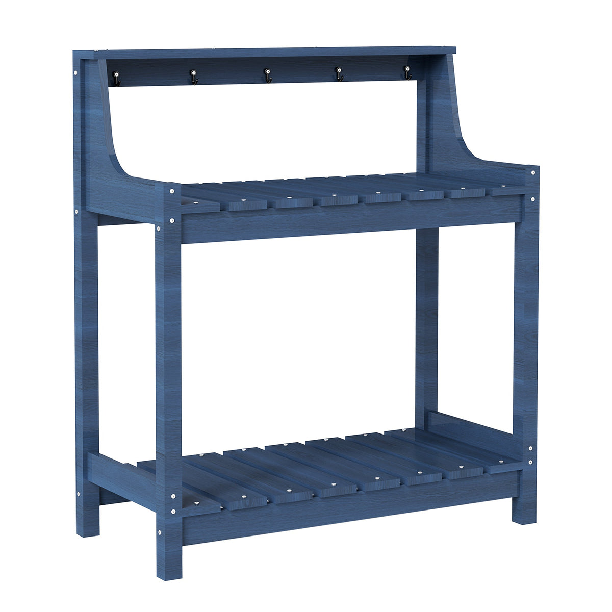 HDPE Garden Potting Table with Storage for Outdoor Use