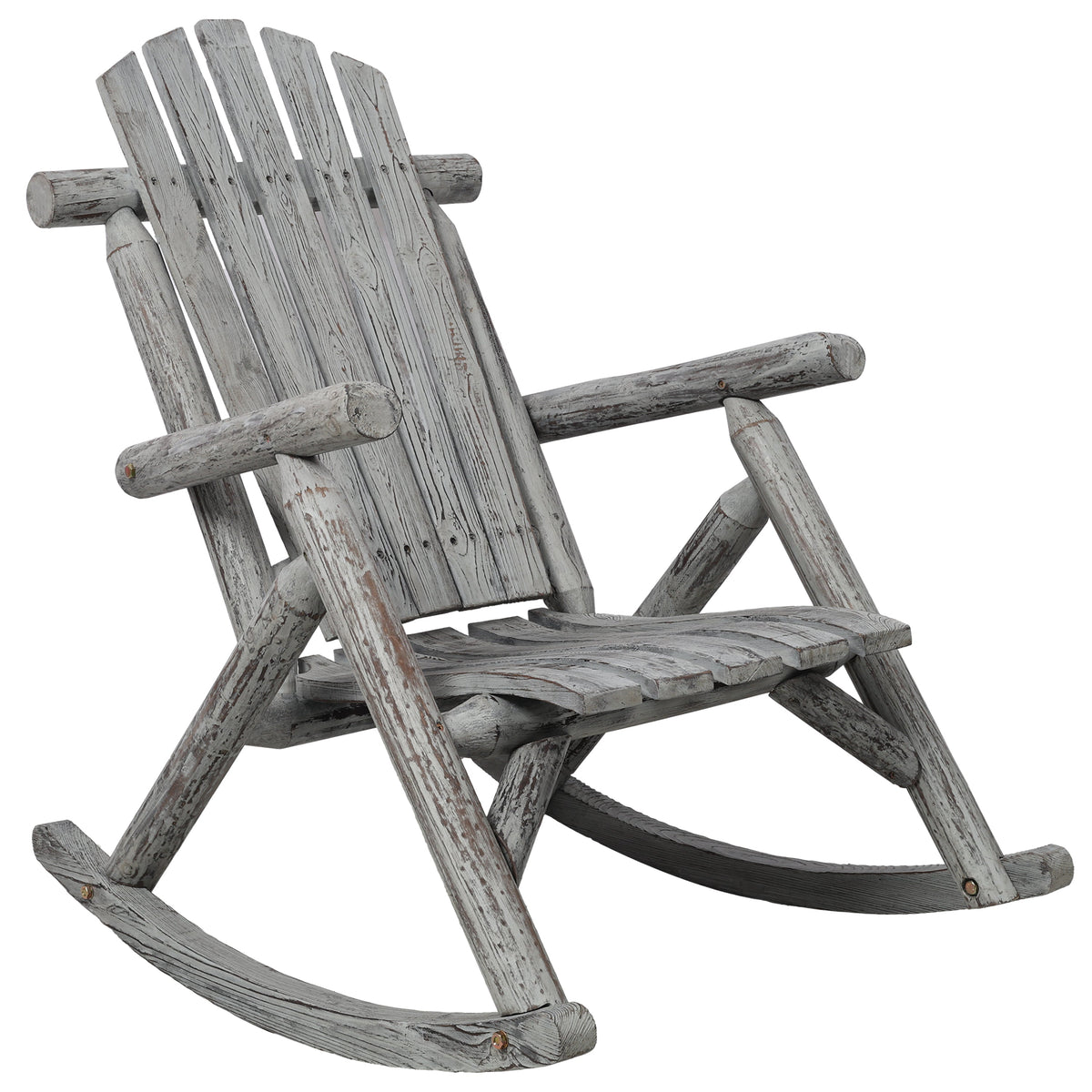 Wooden Porch Rocker Chair