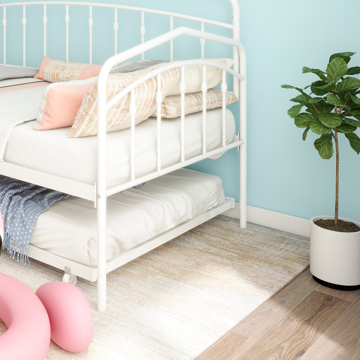 Fox Twin Daybed with Twin Trundle