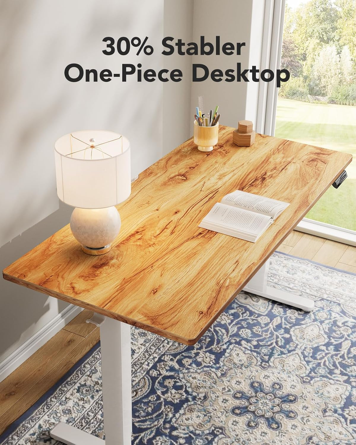 Electric Standing Desk 48X24 Inch Adjustable Height Memory