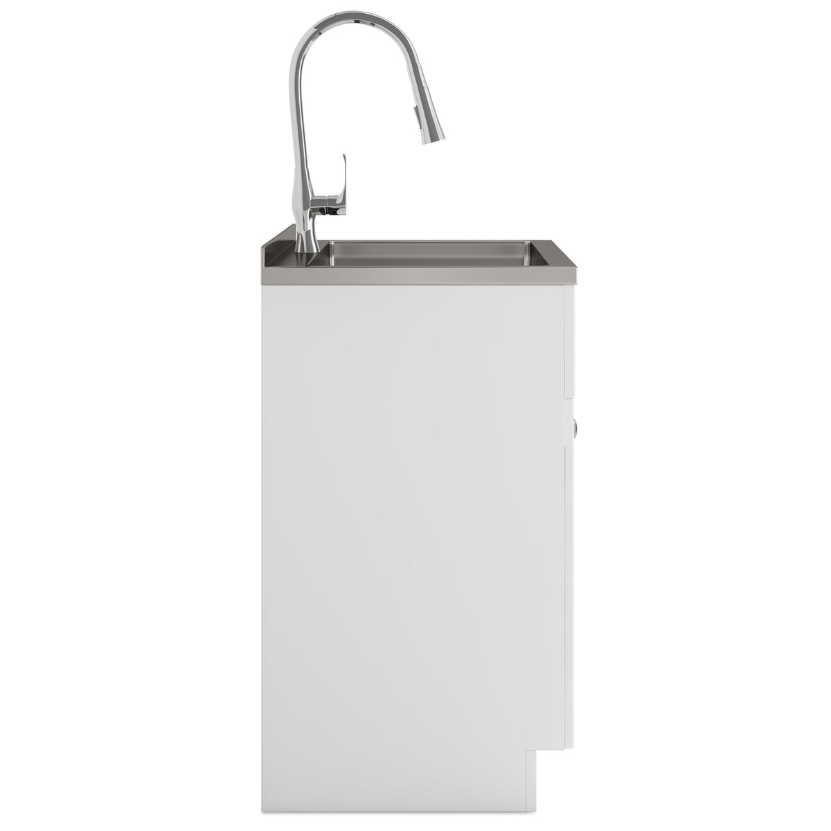 Beckham - 28" Laundry Cabinet with Faucet and Stainless Steel Sink