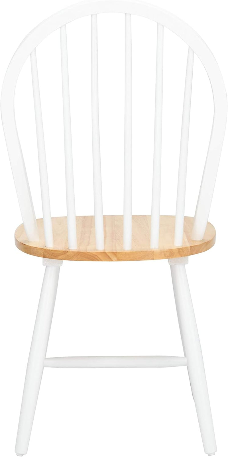 Farmhouse 18 Inch Black Spindle Back Dining Chairs Set Of 2