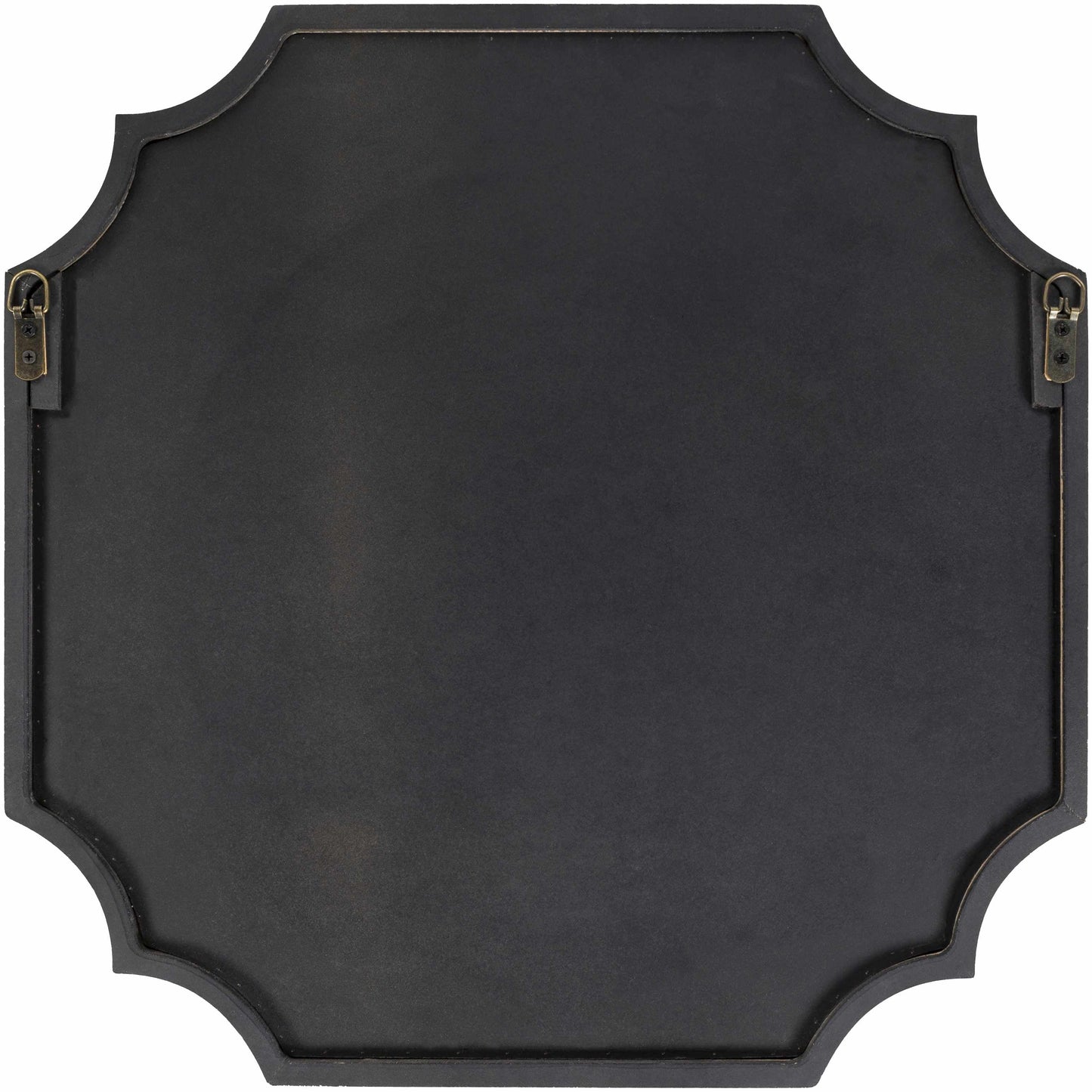 Abangay Gold Contemporary Wood Frame Mirror