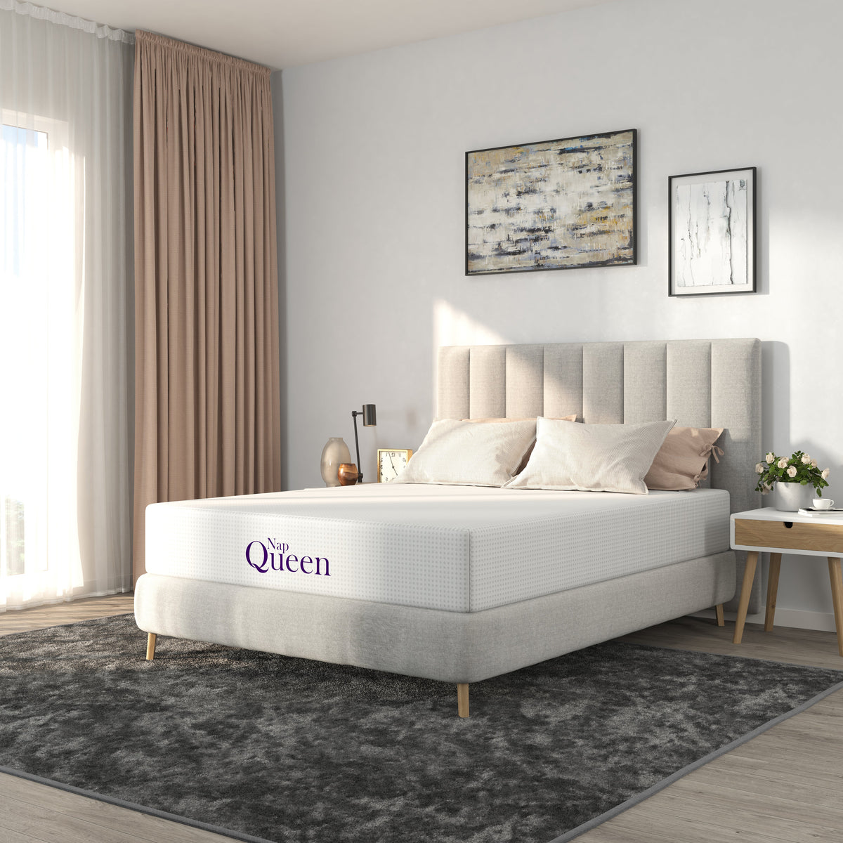 NapQueen 8 Inch Twin XL Memory Foam Mattress