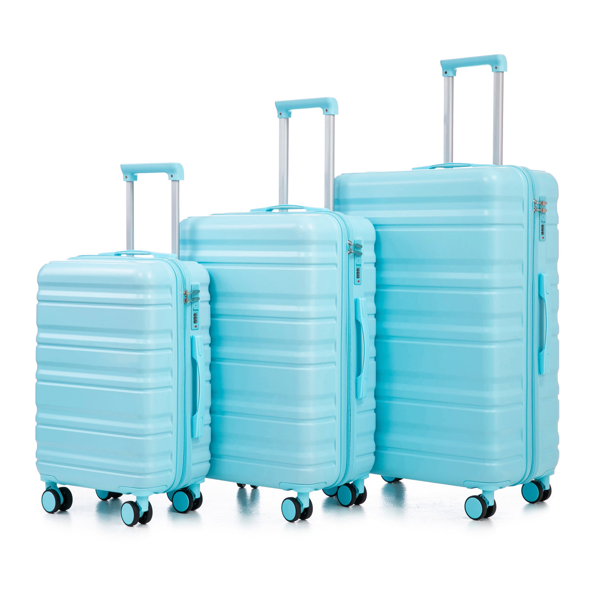 HIFINE TOURIST 3 Pcs Set ABS Spinner Wheel Luggage