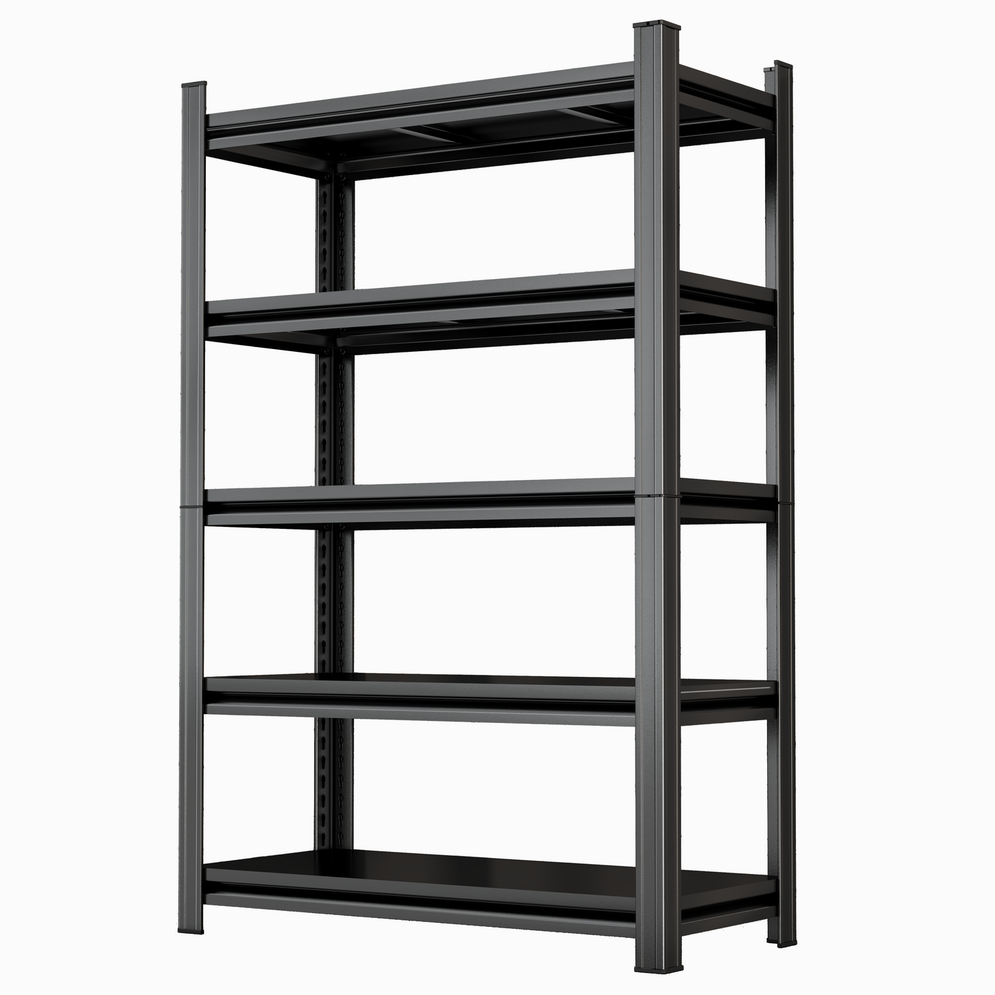 5 Tier Storage Shelves, 2200LBS Adjustable Metal Shelving Unit