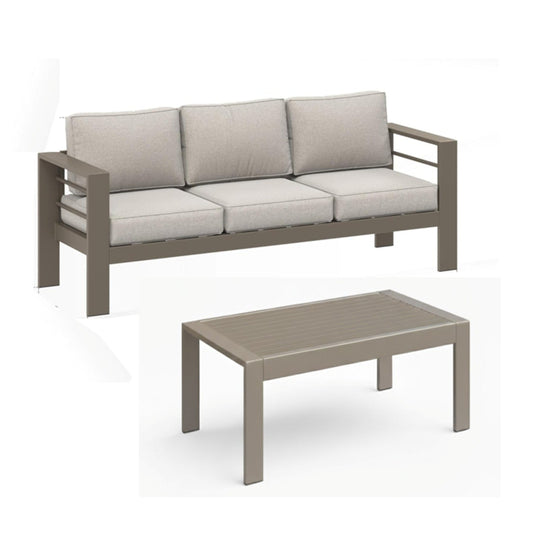 2 Pieces Outdoor Patio Set