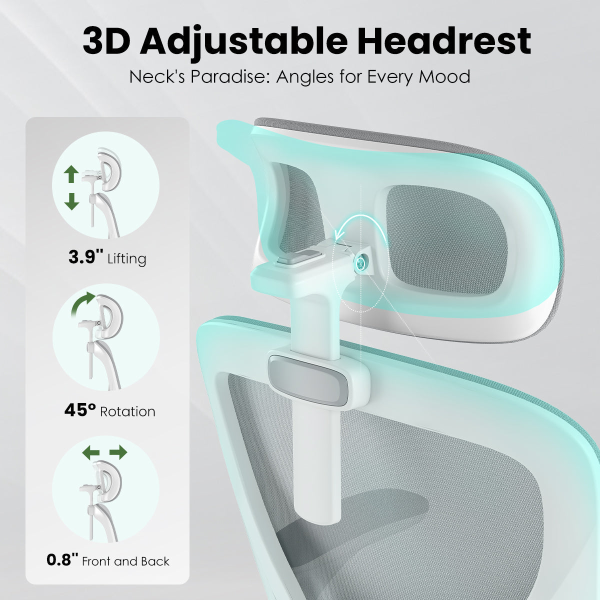 Ergonomic Office Chair for Home Office Study Room