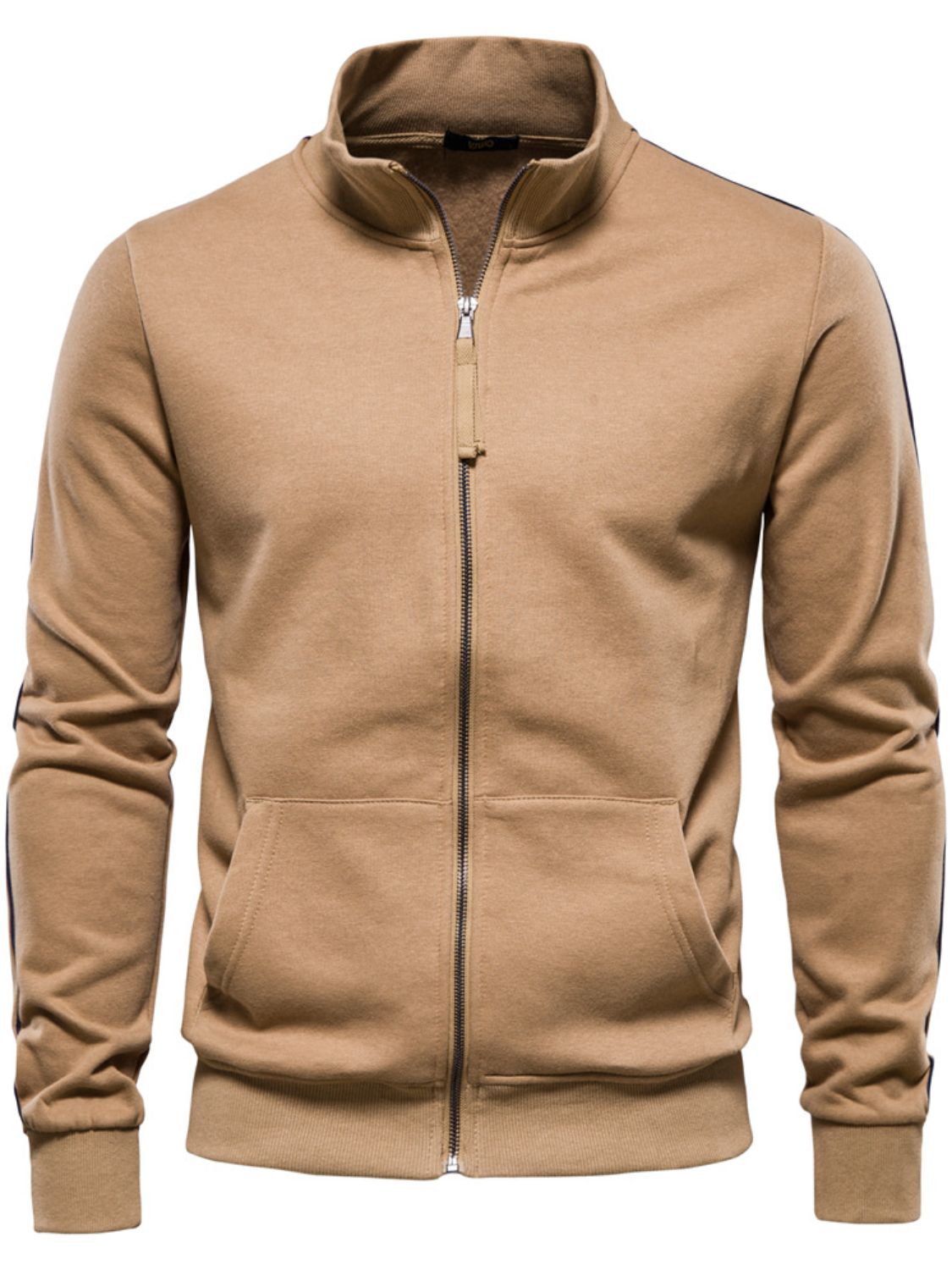 Zip Up Long Sleeve Sweatshirt