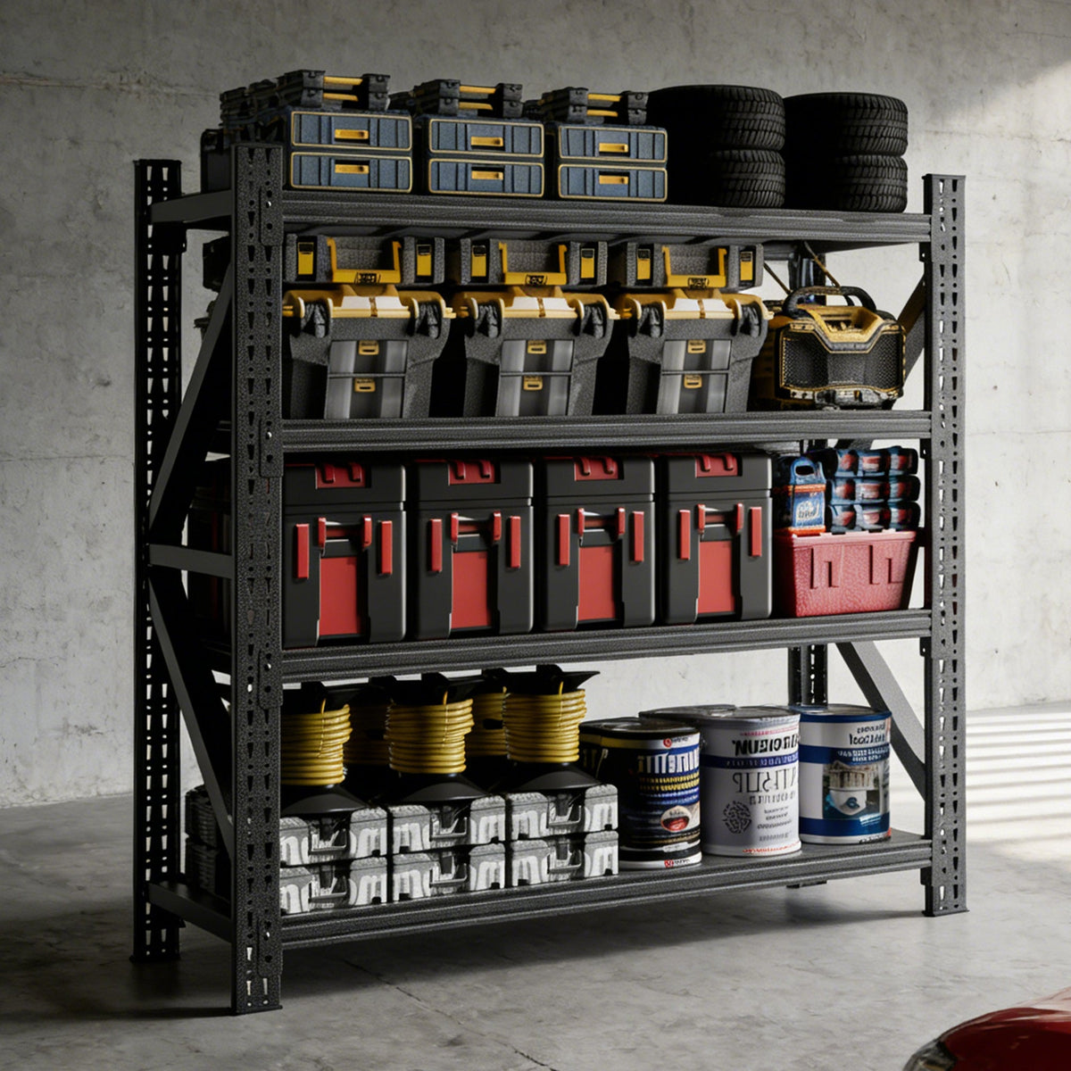 5000 lbs Heavy Duty Garage Shelving Unit