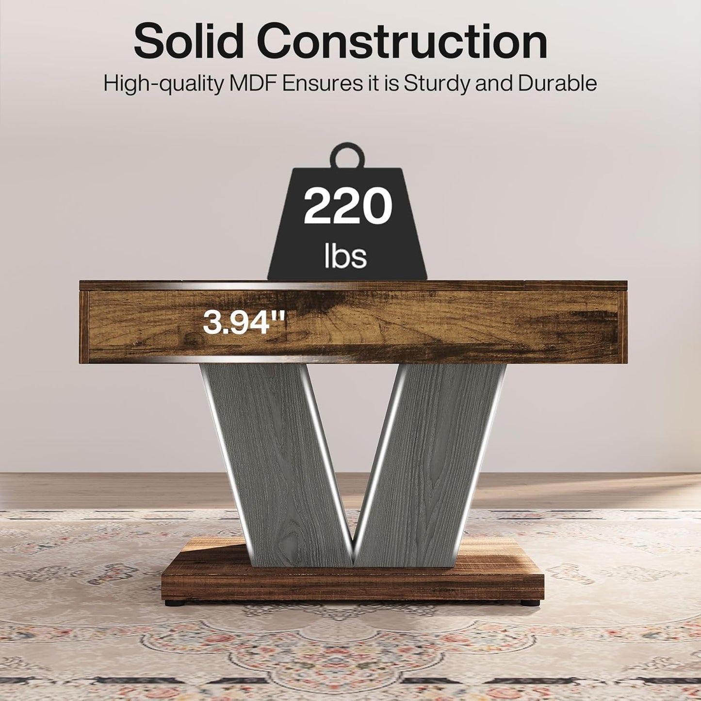 31.5” Square Coffee Table