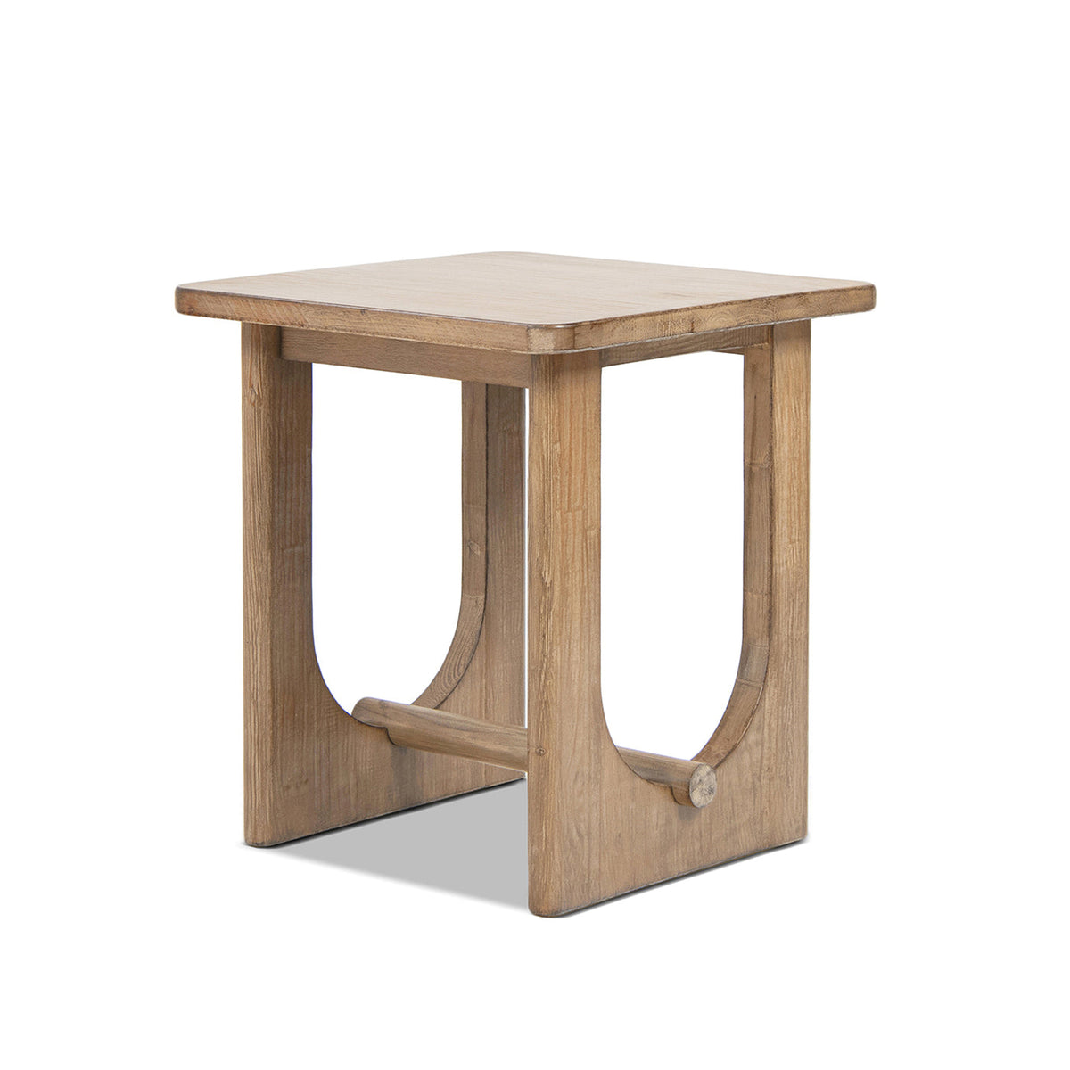 Turnkey 22" Square Side Table Antique
