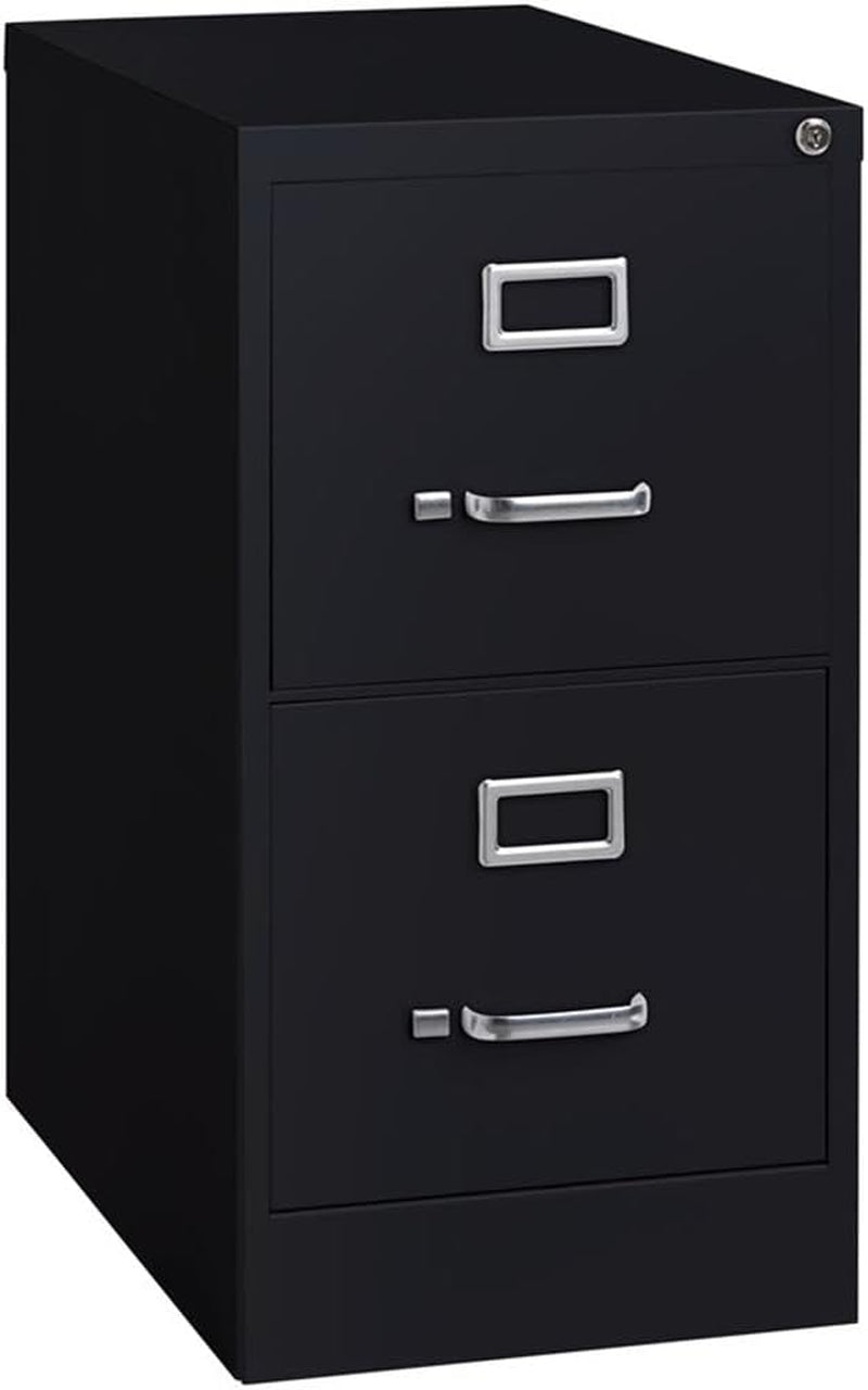 28.38 Inch Vertical Filing Cabinet Lockable Metal For Home Office Use Pre Assembled Letter Size Compatible