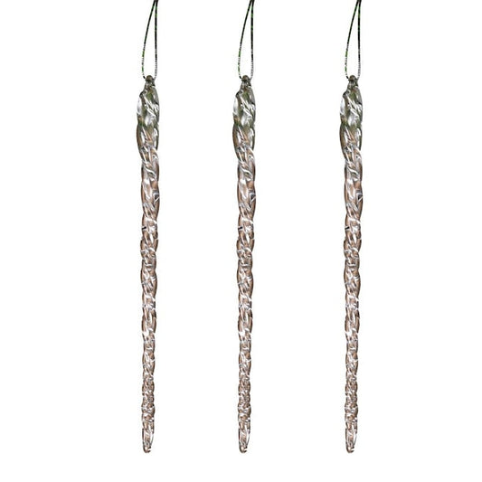 Icicle Ornaments -  20-Piece Box Set