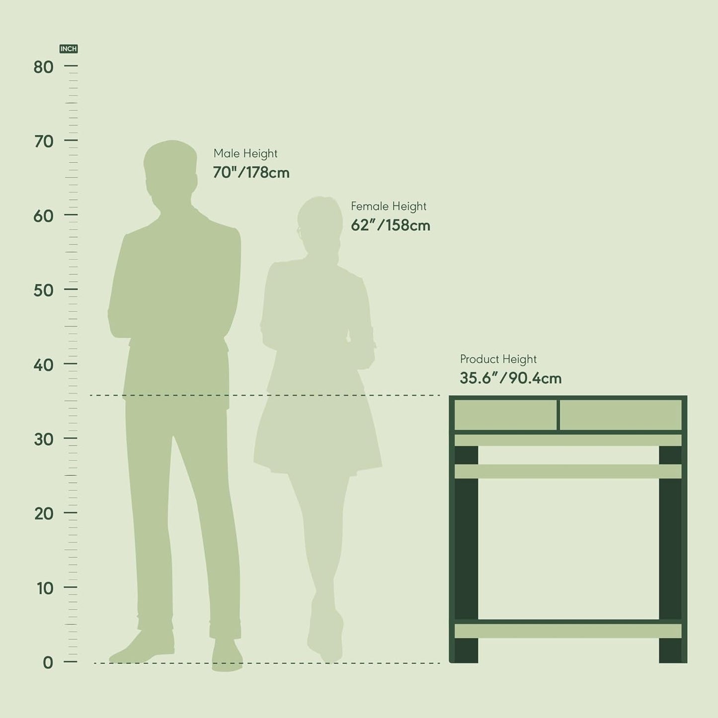 A Frame Computer Desk With Hutch In Dark Walnut Finish