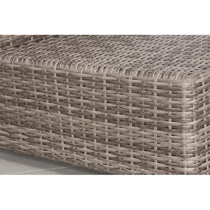 Stylish Fully Assembled 4-Person Wicker Sofa Seating Group