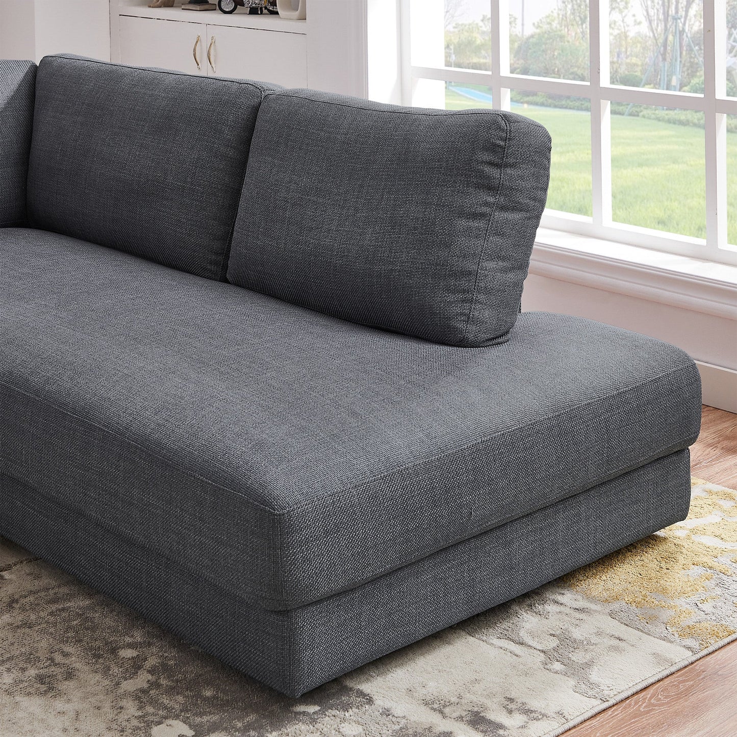 Glander Cozy Sectional Sofa Right Facing