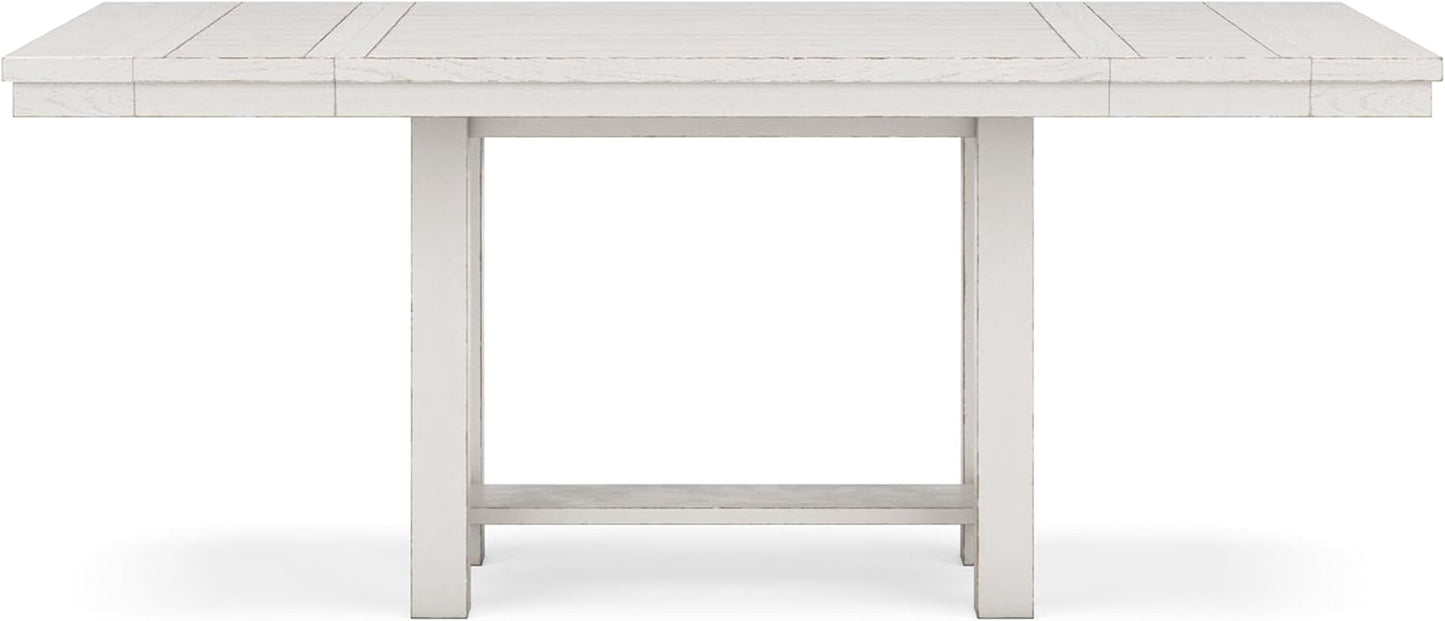 Robbinsdale Counter Height Dining Extension Table 42W 86D White