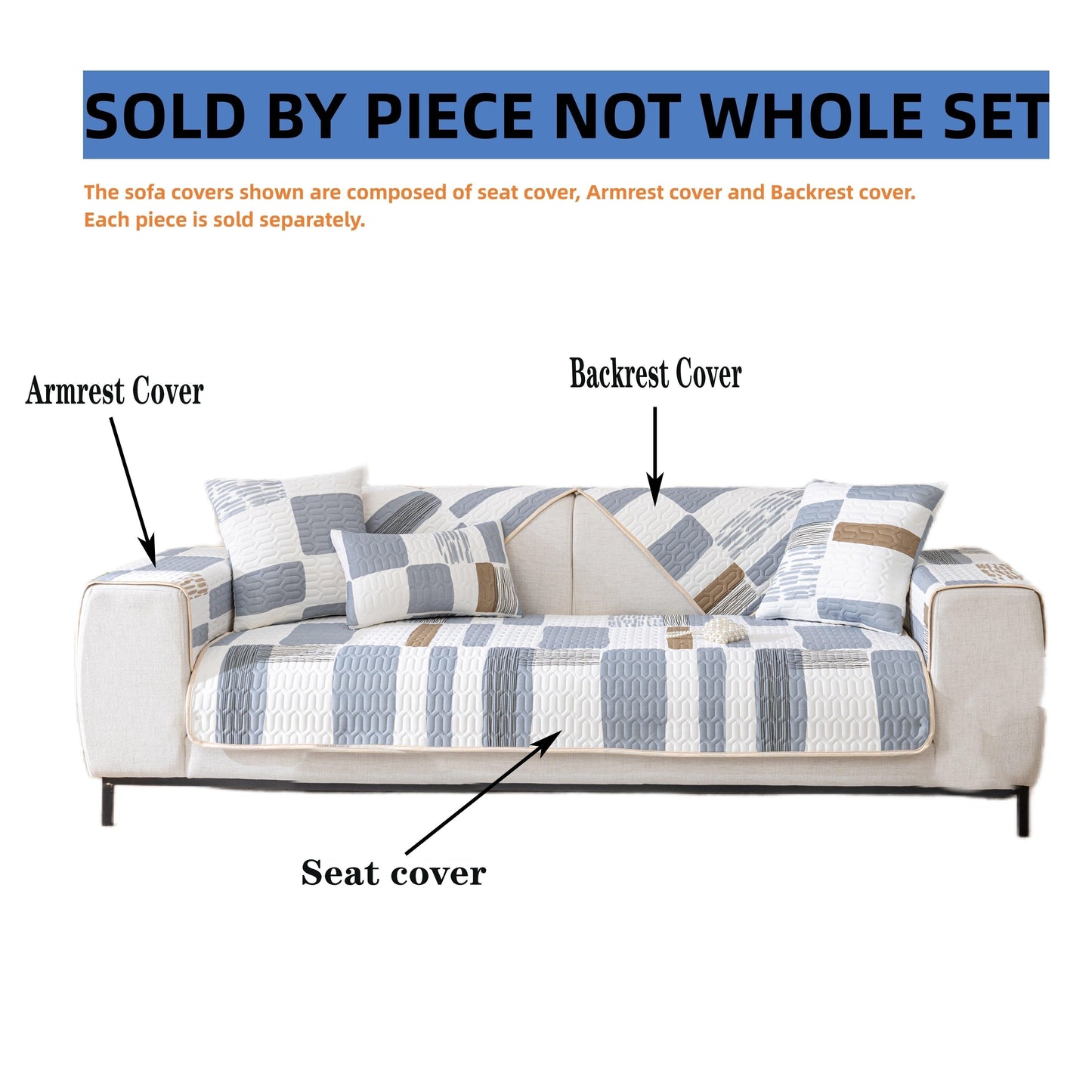 Cooling Ice Silk Dog Proof Couch Cover - Protect Your Sofa in Style